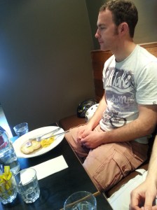 What was left of the Groom and his massive hangover.