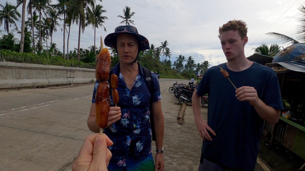 Banana cue at the Maasin River